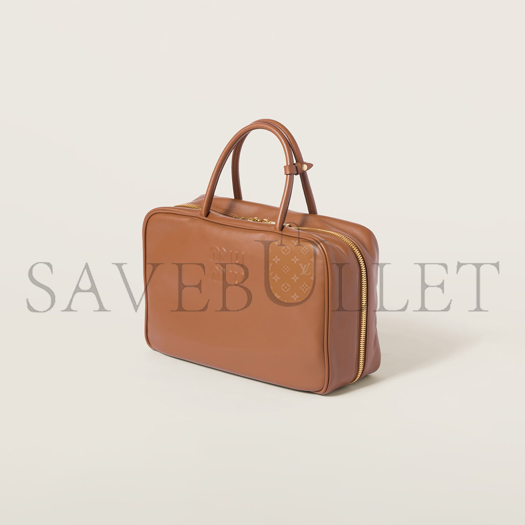 M1v M1v leather beau bag 5bb117 (34*23*10cm)